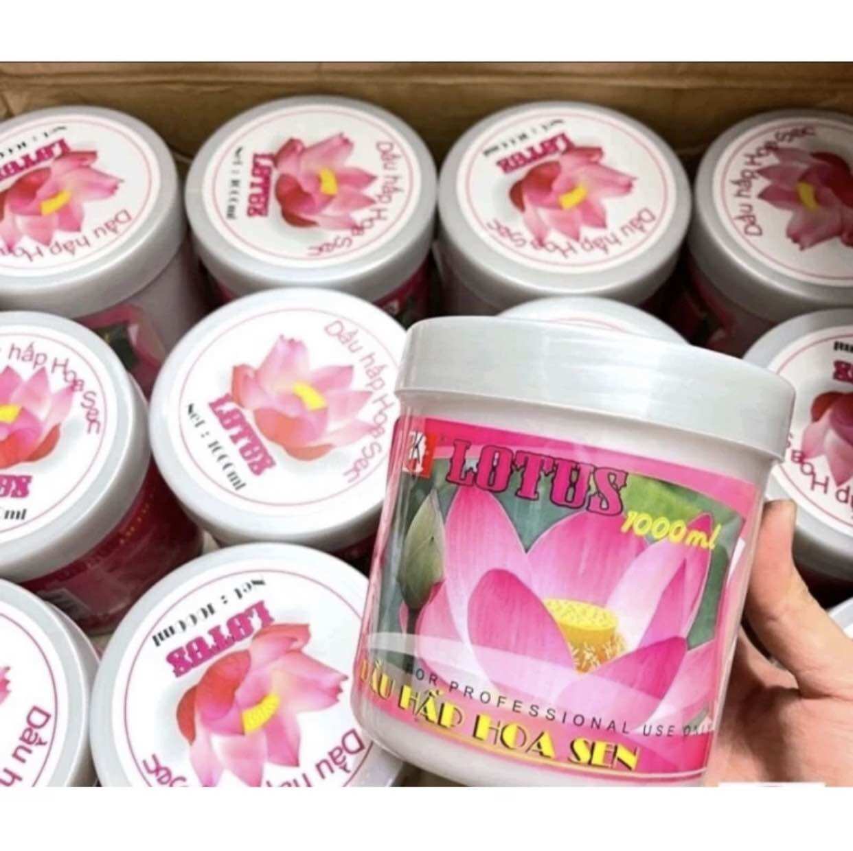 Hấp dầu ủ tóc Hoa Sen 1000 ml
