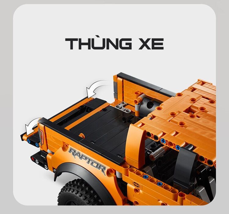 Mô hình lego xe ford raptor