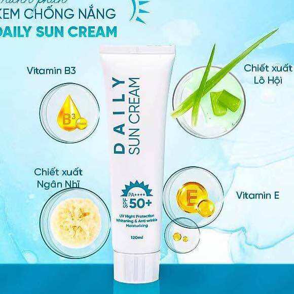 Kem chống nắng daily sun cream 120ml