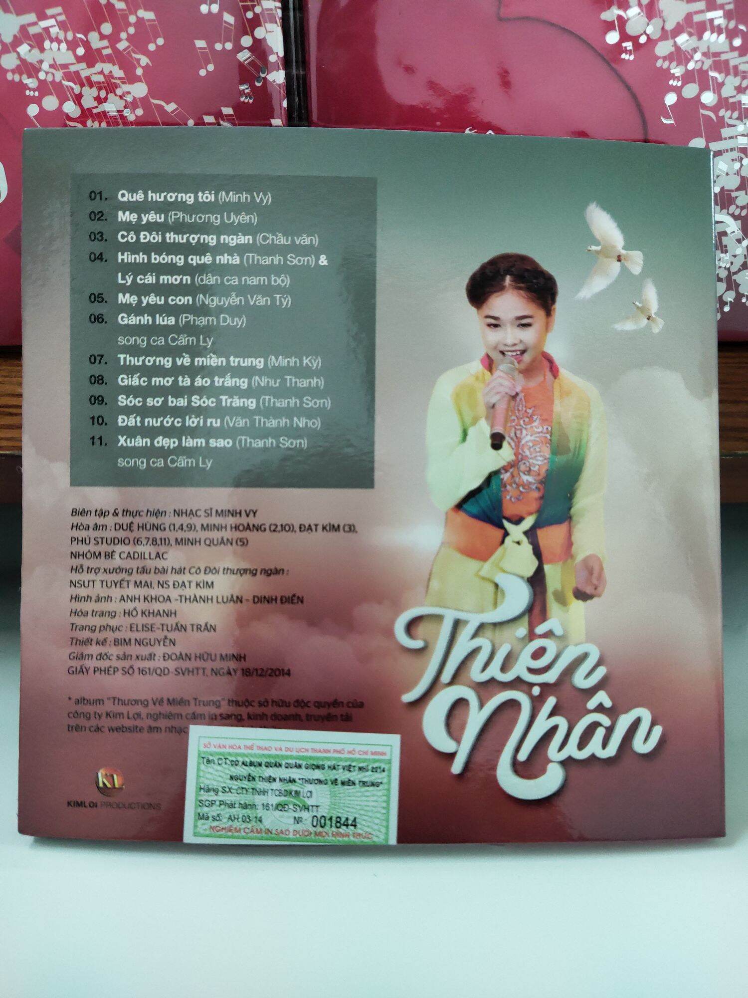 CD Thương Về Miền Trung 🎵 Thiện Nhân - Cẩm Ly