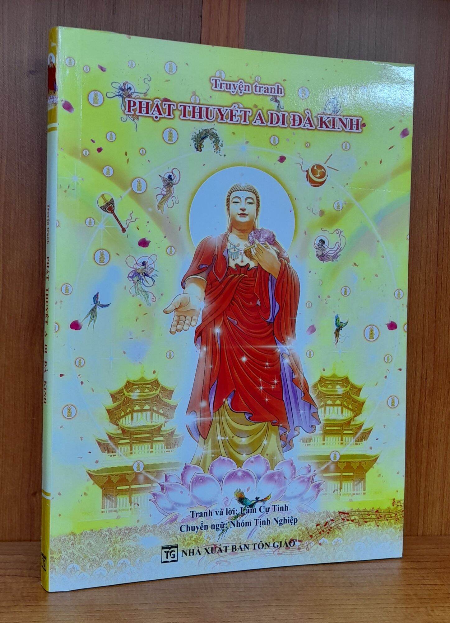Truyện Tranh Phật Thuyết A Di Đà Kinh - Phương tiện truyền pháp nhiệm mầu