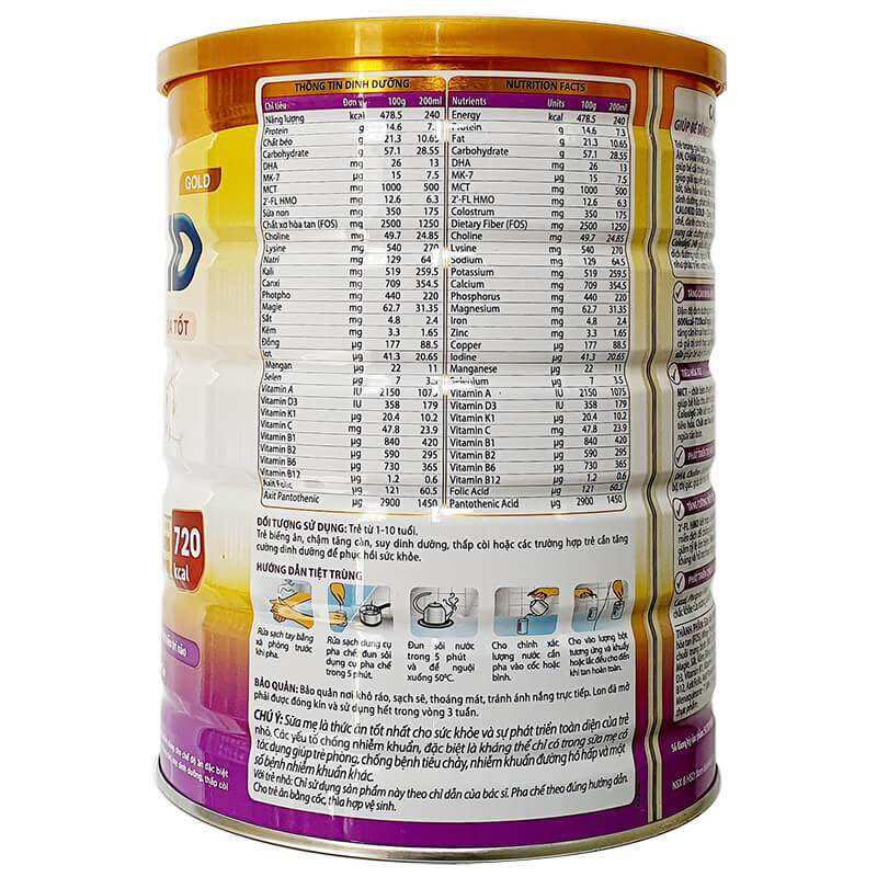 Sữa bột CALOKID 0+ 900g