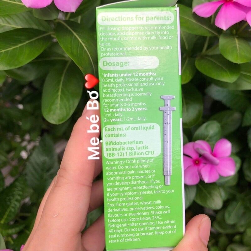Men Nature Way Kids Smart Probiotic Drops Úc 20ml