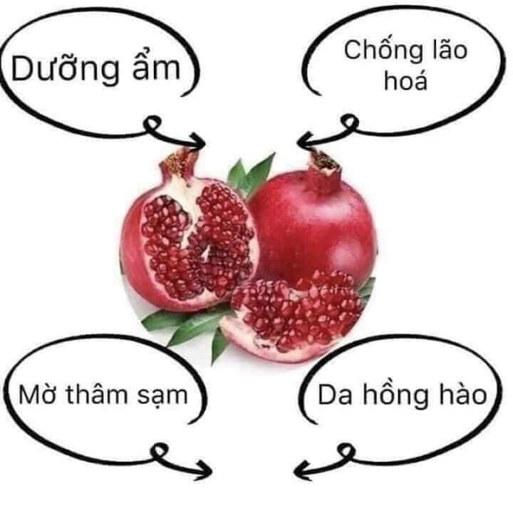 Đẹp da từ lựu đỏ Hàn Quốc chính hãng