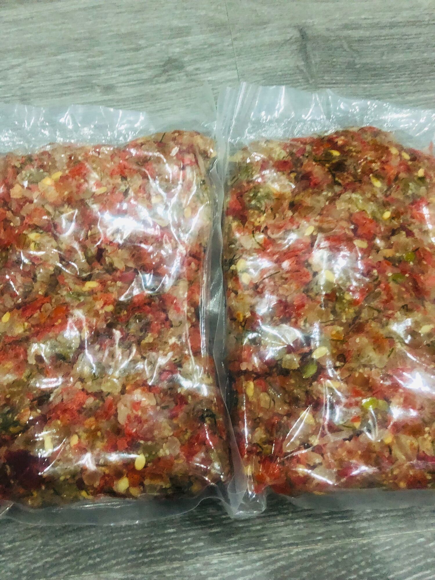 NHÂN THẬP CẨM XÁ XÍU 1kg ( Nhân đã trộn sẵn về làm ngay )