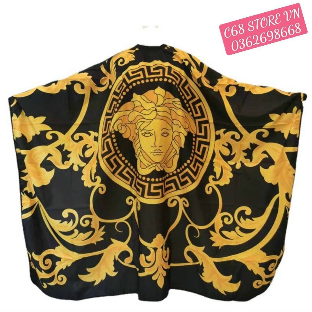 Khăn choàng tóc barber versace hoa văn cực chất