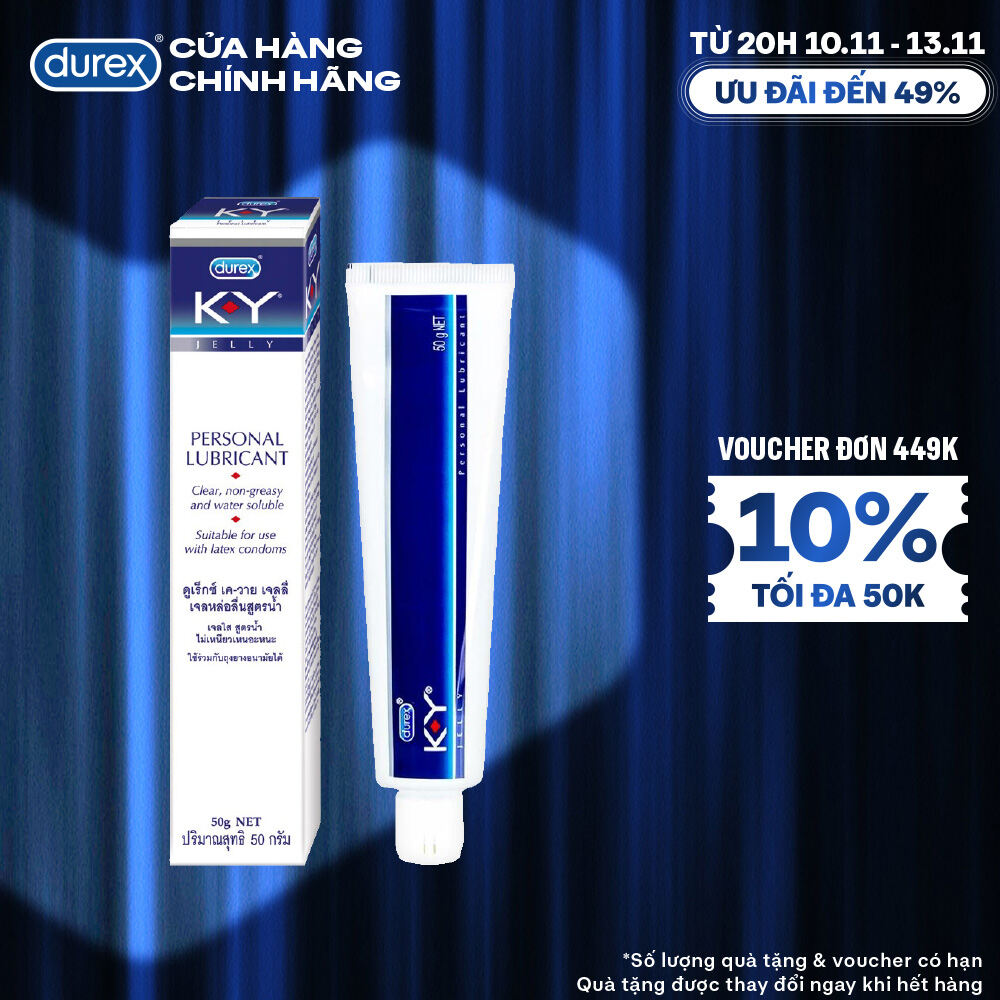 Gel bôi trơn Durex K-Y Jelly 50g ( KY Jelly)