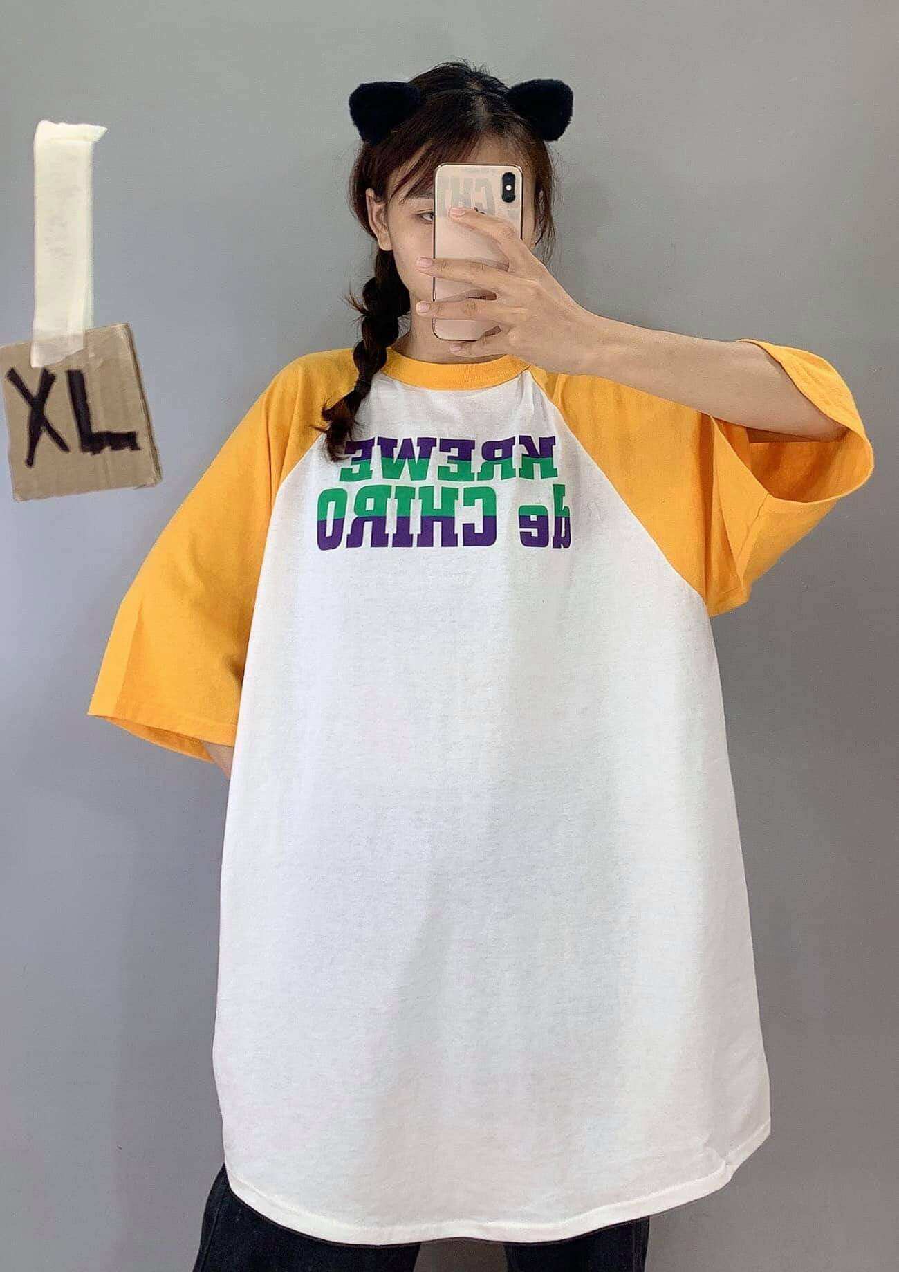 Phông mỹ 2hand unisex oversize nam nữ