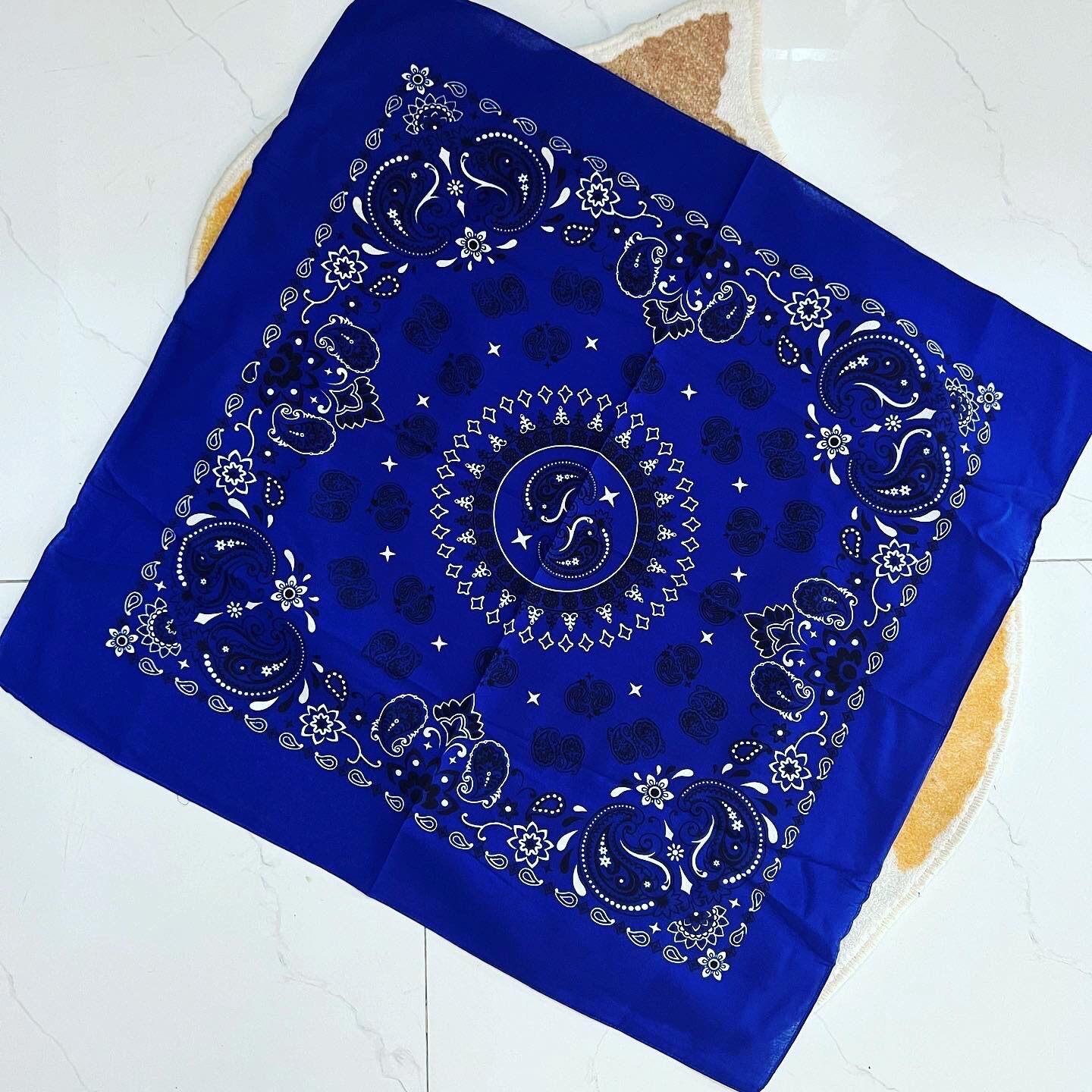 Khăn bandana cotton size 68x68cm - Maben