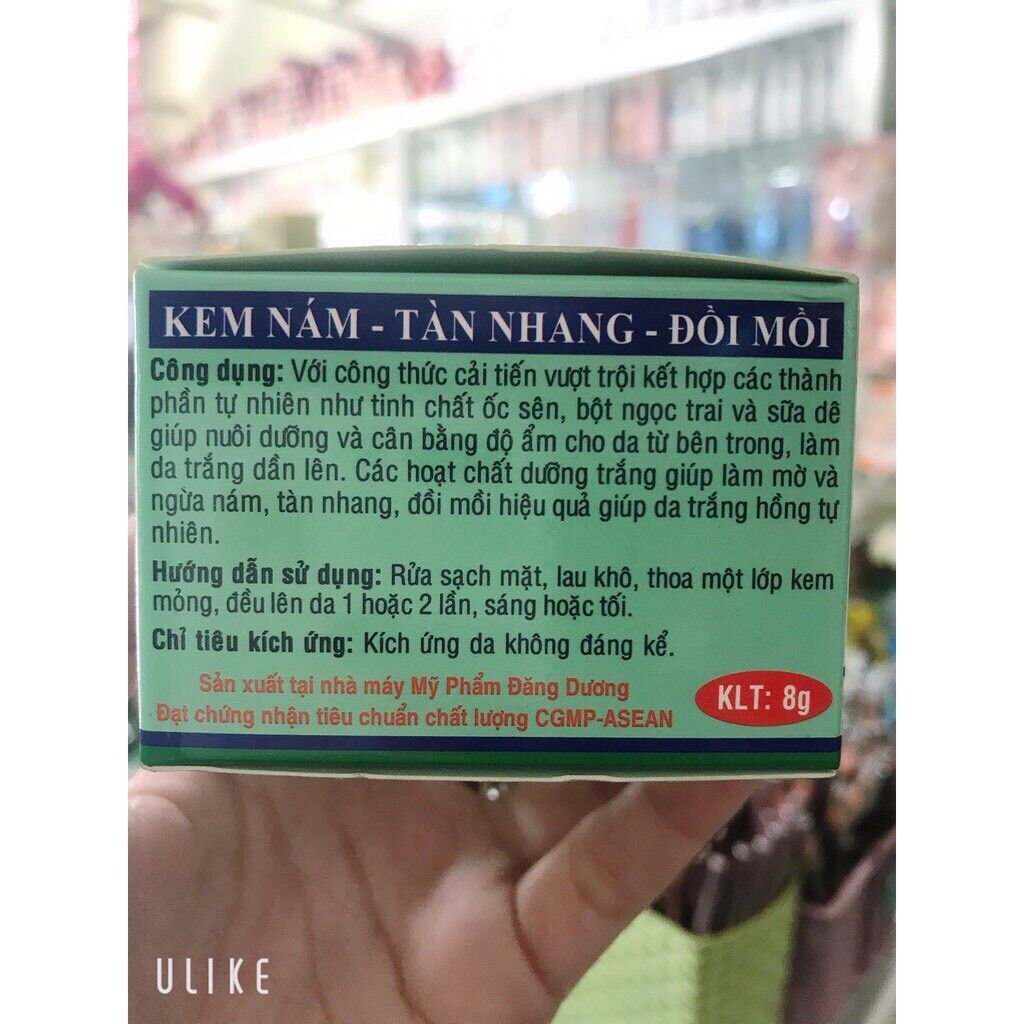 [HCM] hủ kem x2 hết nám,tàn nhang,đồi mồi hủ 8g