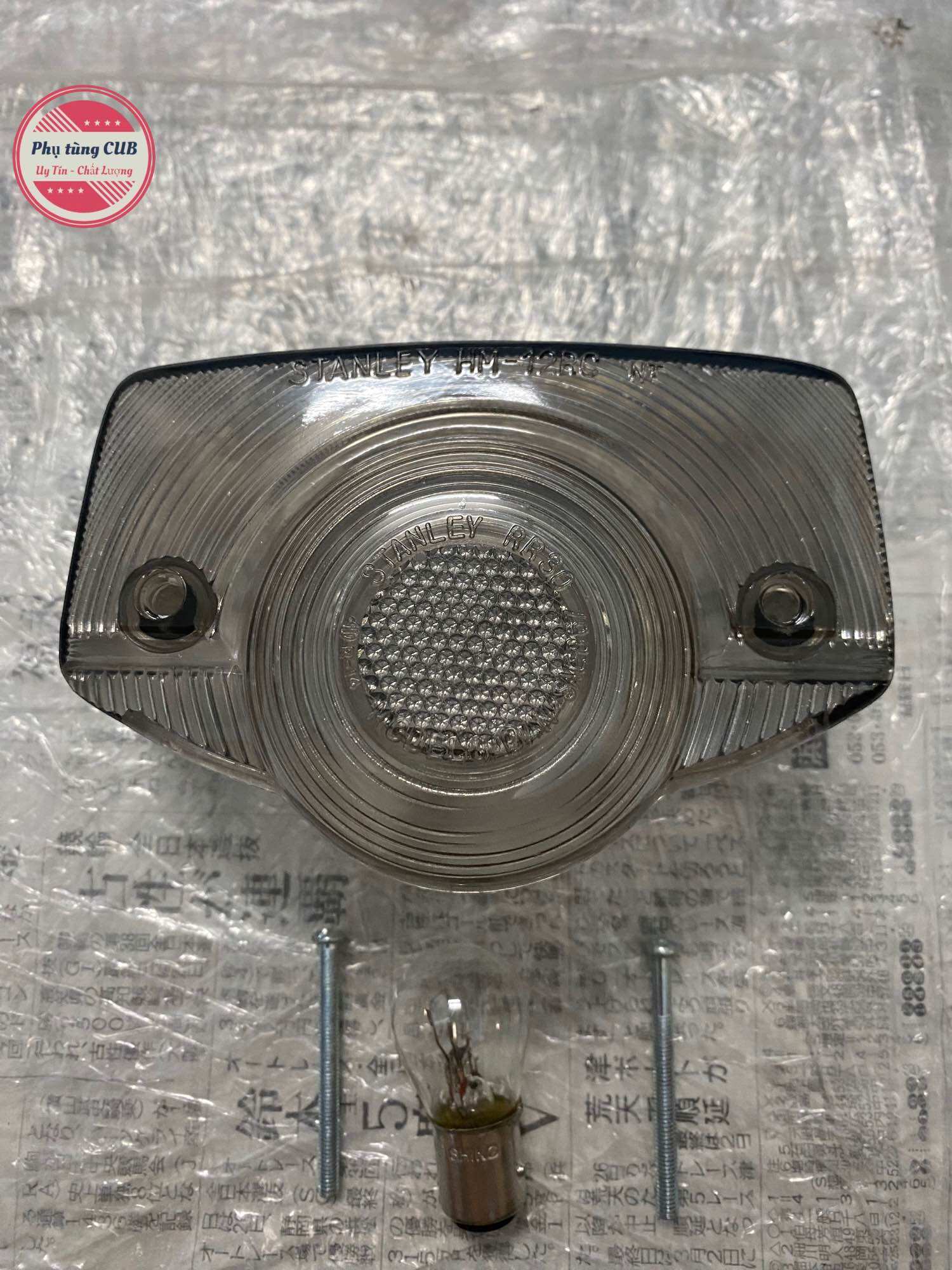 Đèn hậu cub 78/70, 81/70, CD chụp khói đế inox