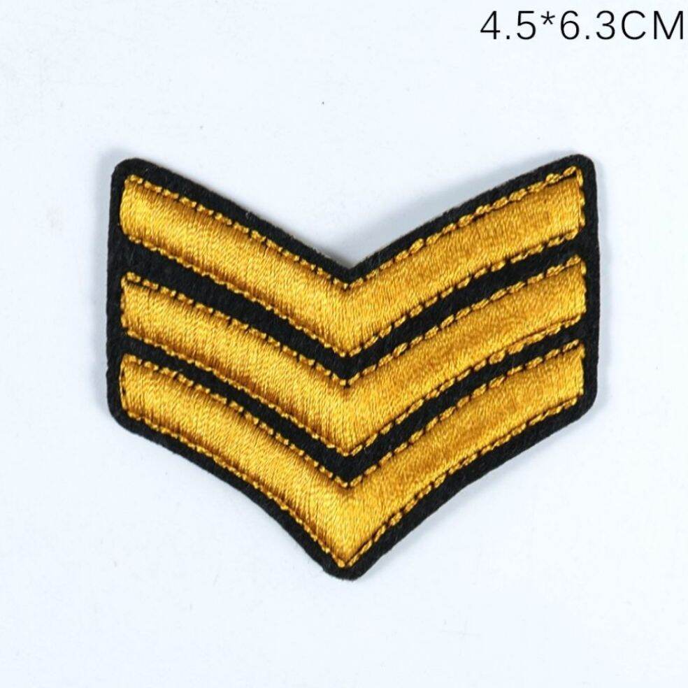 Sticker logo patch thêu ủi hình huy hiệu a r m y ms66335