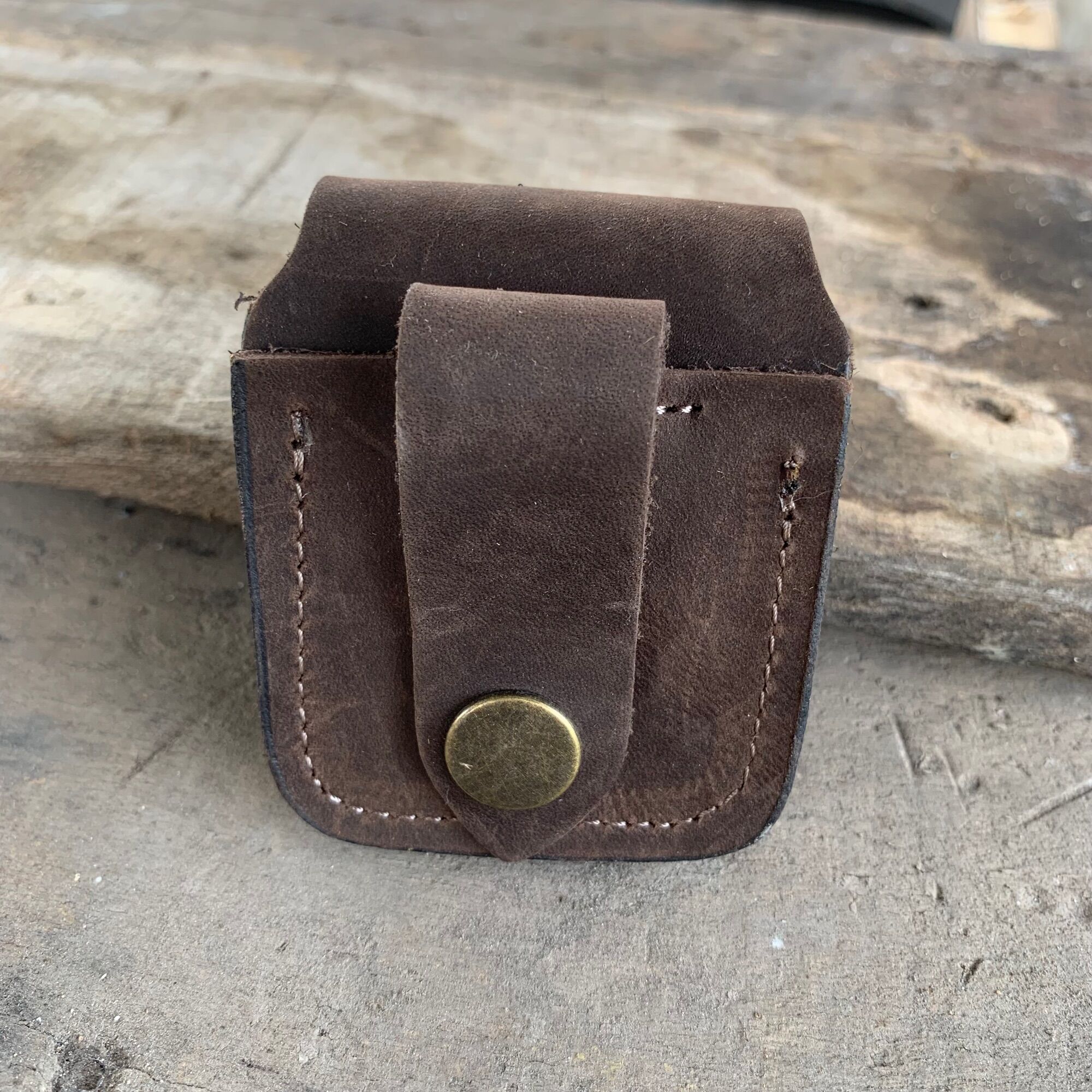 [HCM]Bao Da Đựng Zippo Giá Rẻ | TRAN LEATHER