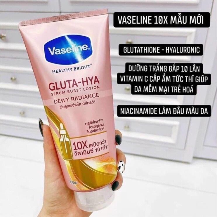 Dưỡng thể Vaseline đêm
