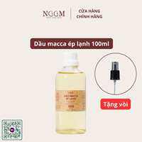 Dầu macca ép lạnh Noom nguyên chất 100% từ hạt macca sấy khí lạnh bổ sung chất béo chống lão hóa