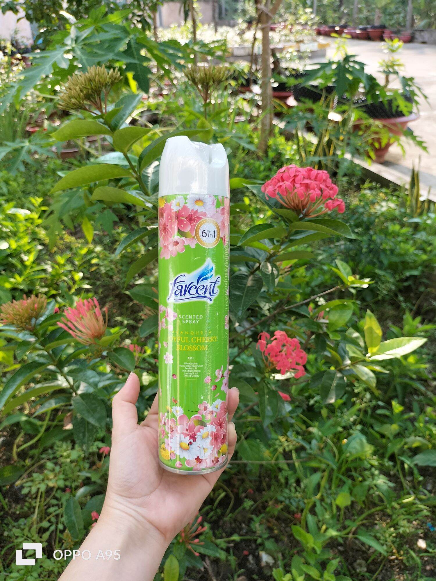 Xịt Thơm phòng Farcent 320ml Hương Hoa Anh Đào