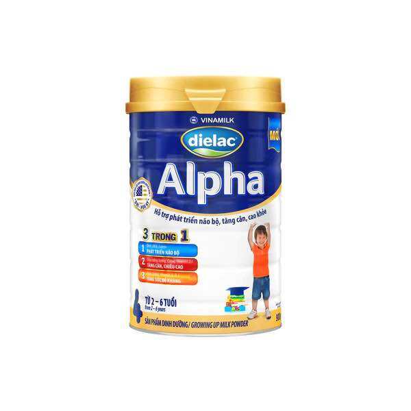 Sữa bột VNM Dielac Alpha 4 cho trẻ từ 2-6 tuổi KL 900g