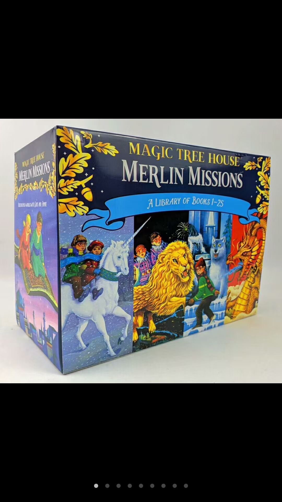 Magic Tree House Boxed Set - Merlin Missions. Sách nhập khẩu - Part 2 - 1-27q
