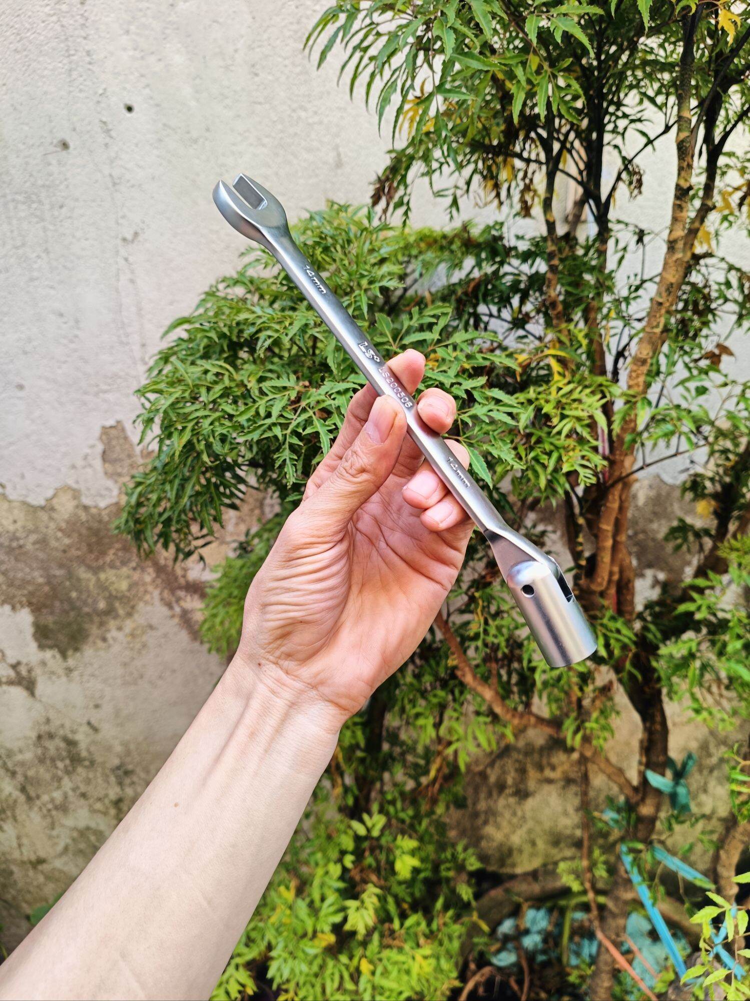 cờ lê miệng và típ lắc léo LS+ cao cấp