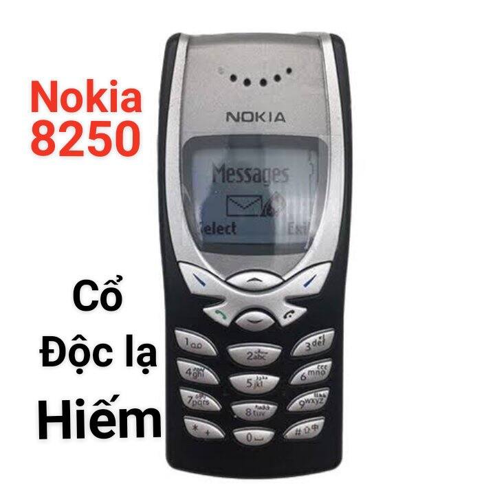 Điện thoại Nokia 8250 siêu cổ, bền đẹp, main zin pin sạc