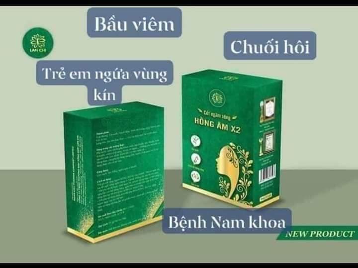 Xông ngâm phụ khoa Lan Chi X2