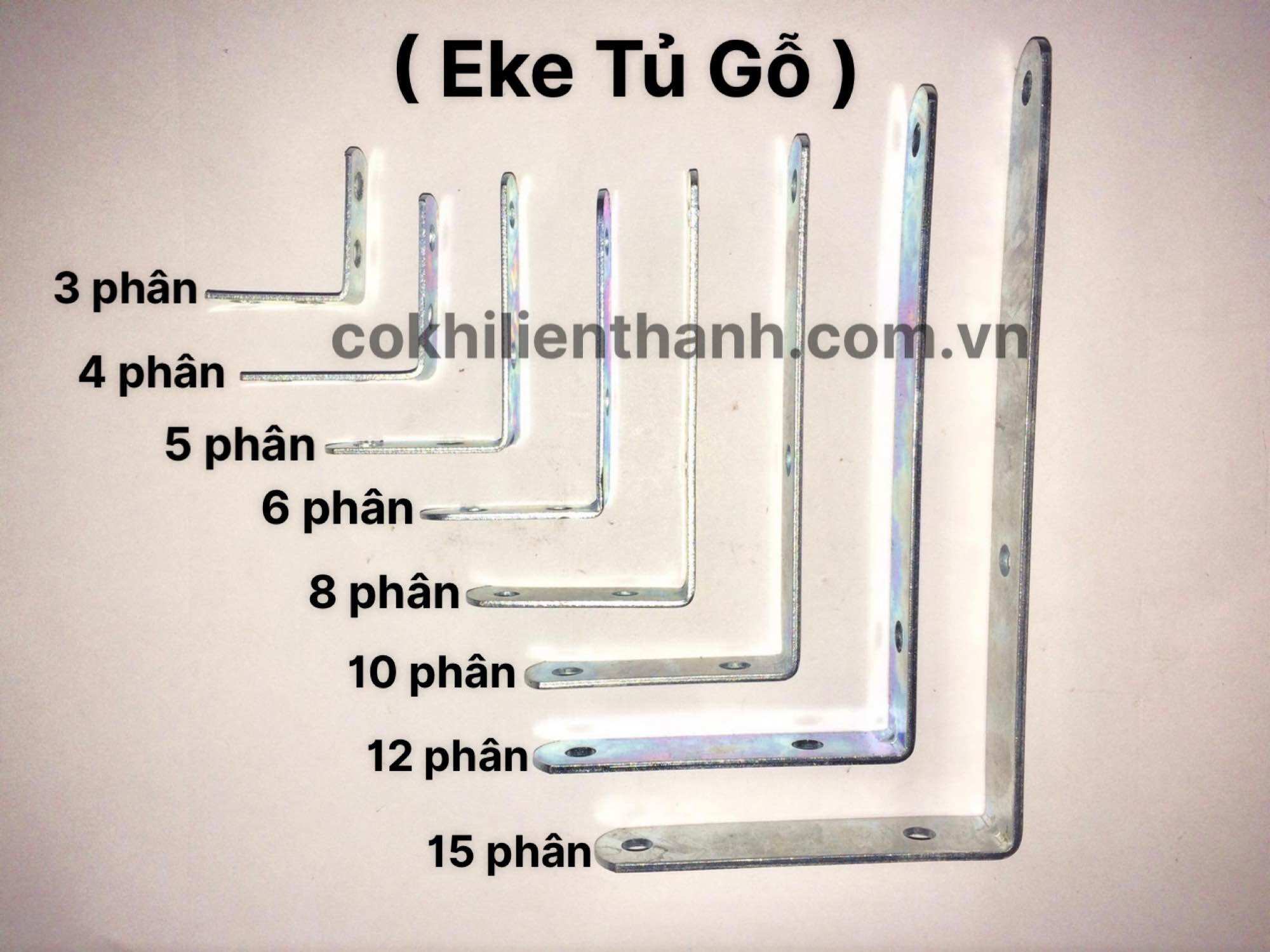 Ke góc vuông l - ke góc tủ l