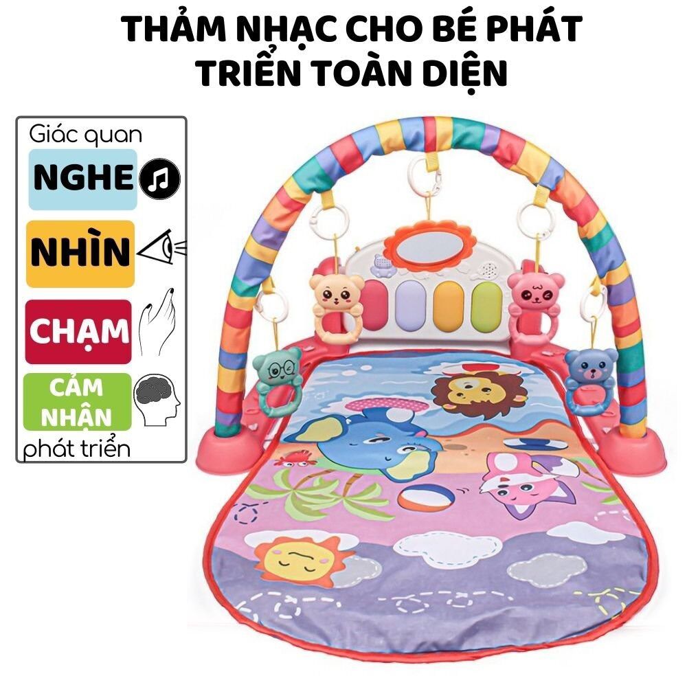 Thảm nhạc có đèn phát nhạc cho bé