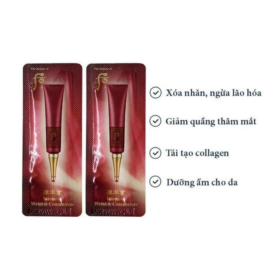 Kem dưỡng da vùng mắt whoo combo 30 gói