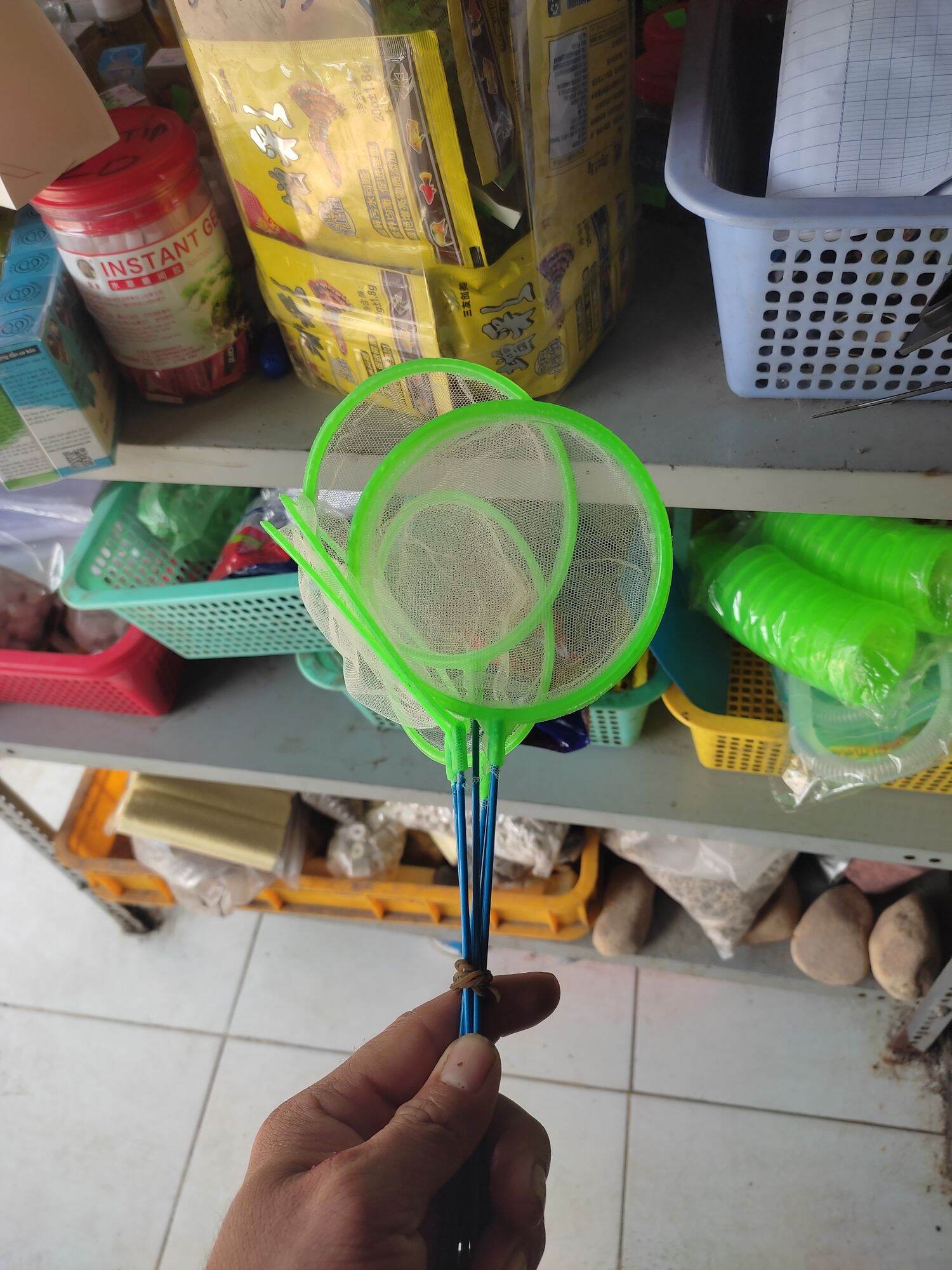 Vợ t tròn vớt cá tôm tép.nhỏ gọn
