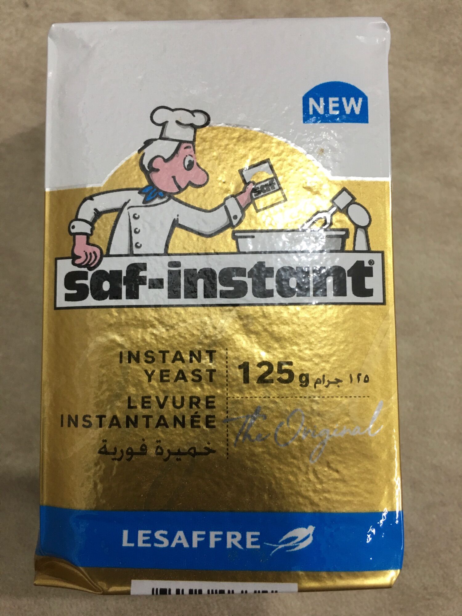 Men ông đầu bếp vàng 125gr