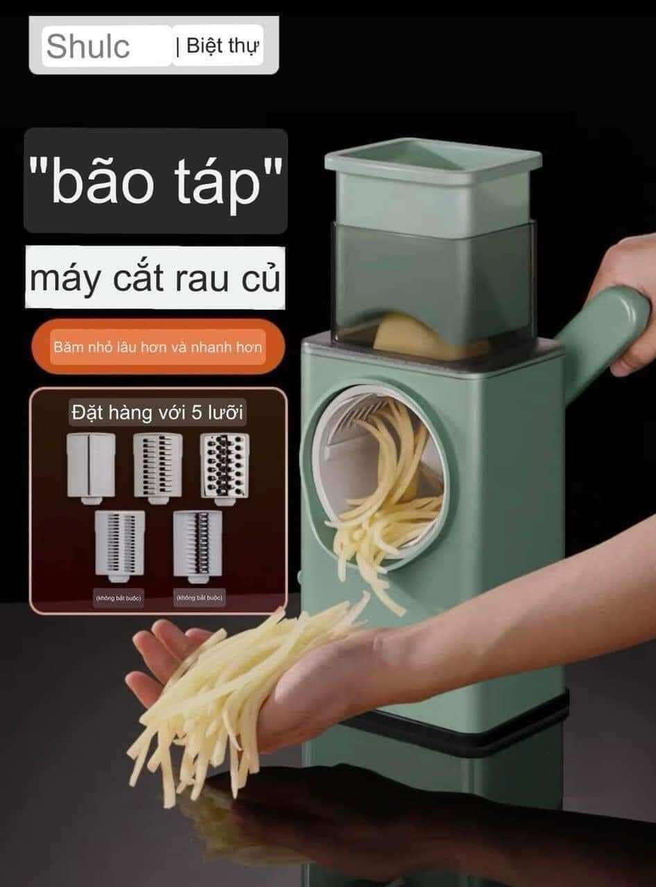 Máy Thái Lát Rau Củ Quả Đa Năng
