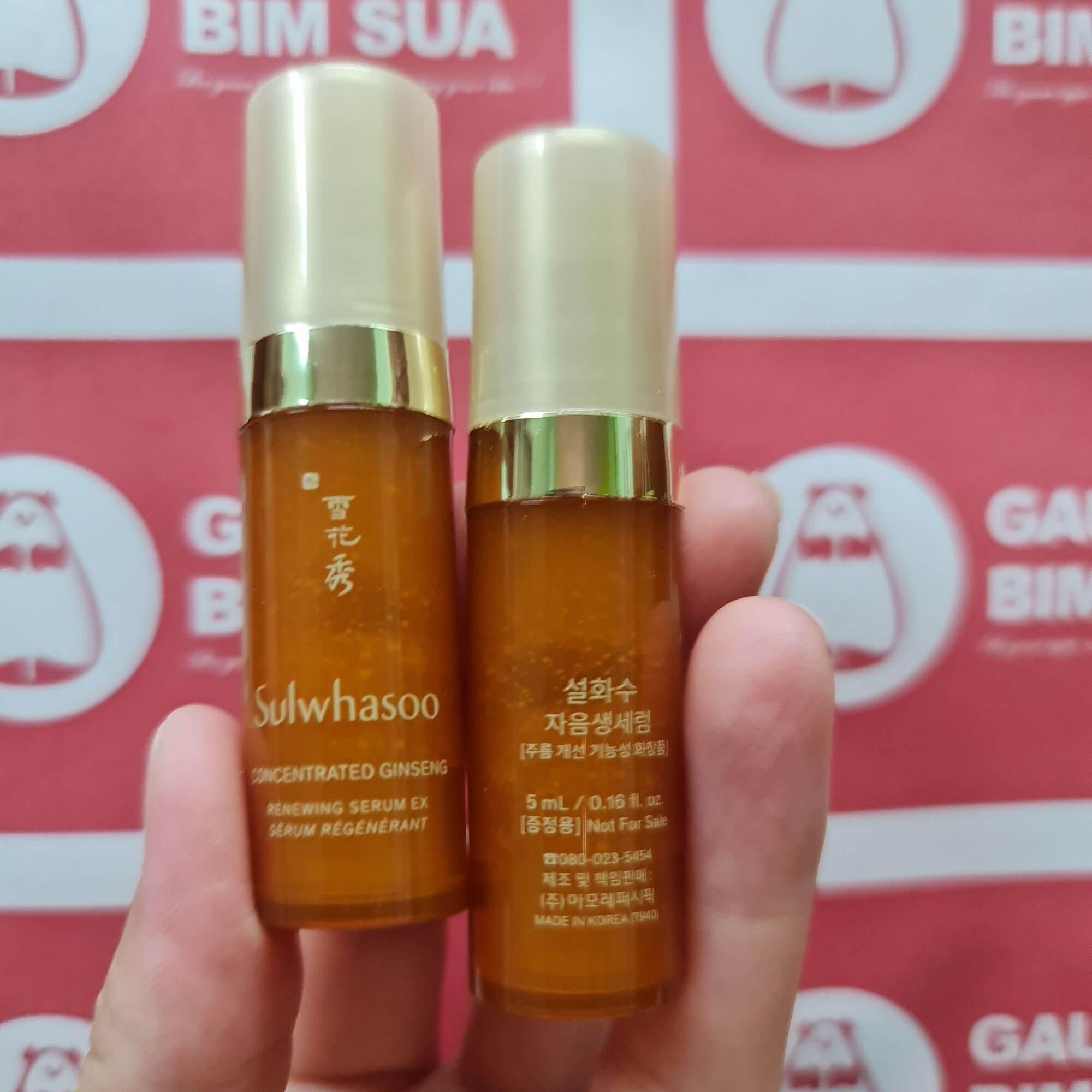 Sulwhasoo T3.26 5ml Tinh chất dưỡng chống lão hoá săn chắc da serum nhân sâm Sulwhasoo Concentrated Ginseng Renewing