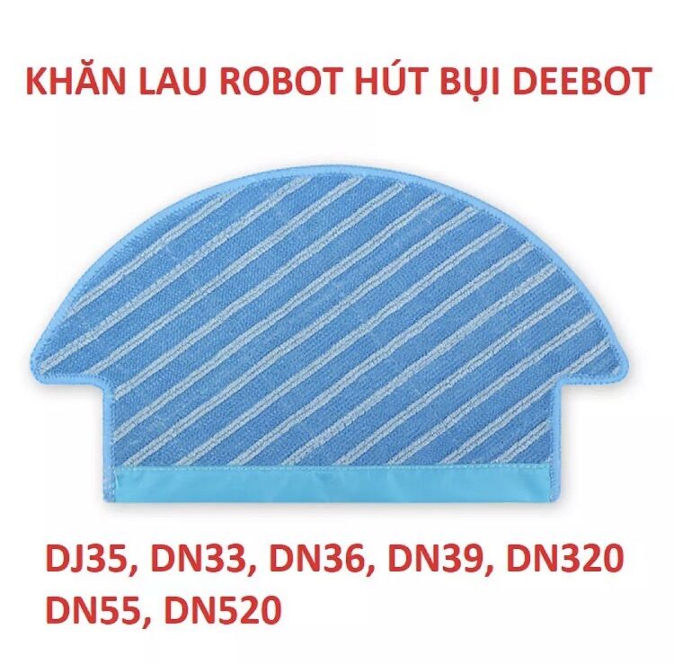 [HCM]5 KHĂN ROBOT LAU NHA DJ35/DN55 - SET 5 KHĂN MOP THAY THE
