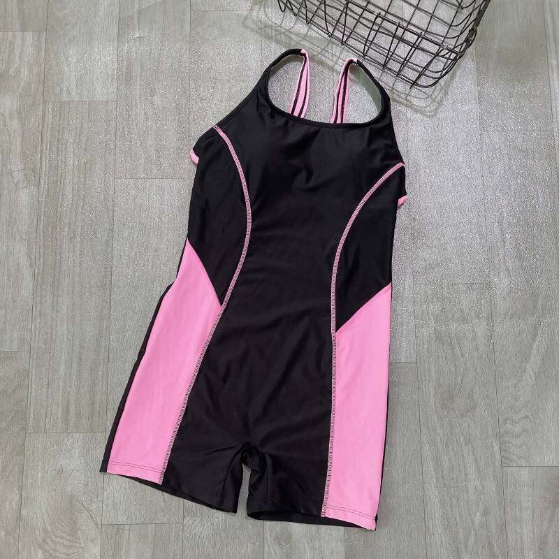 Đồ Bơi Liền Thân Boxer Bảo Thủ Trẻ Em Nữ Lớn Người Lớn Xử Lý Khiếm Khuyết Nhỏ Hàng Xuất Khẩu Amber Huấn Luyện Thi Đấu