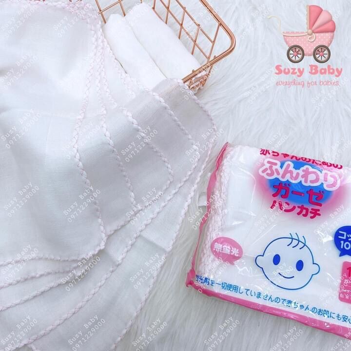 Khăn sữa xuất nhật cho bé