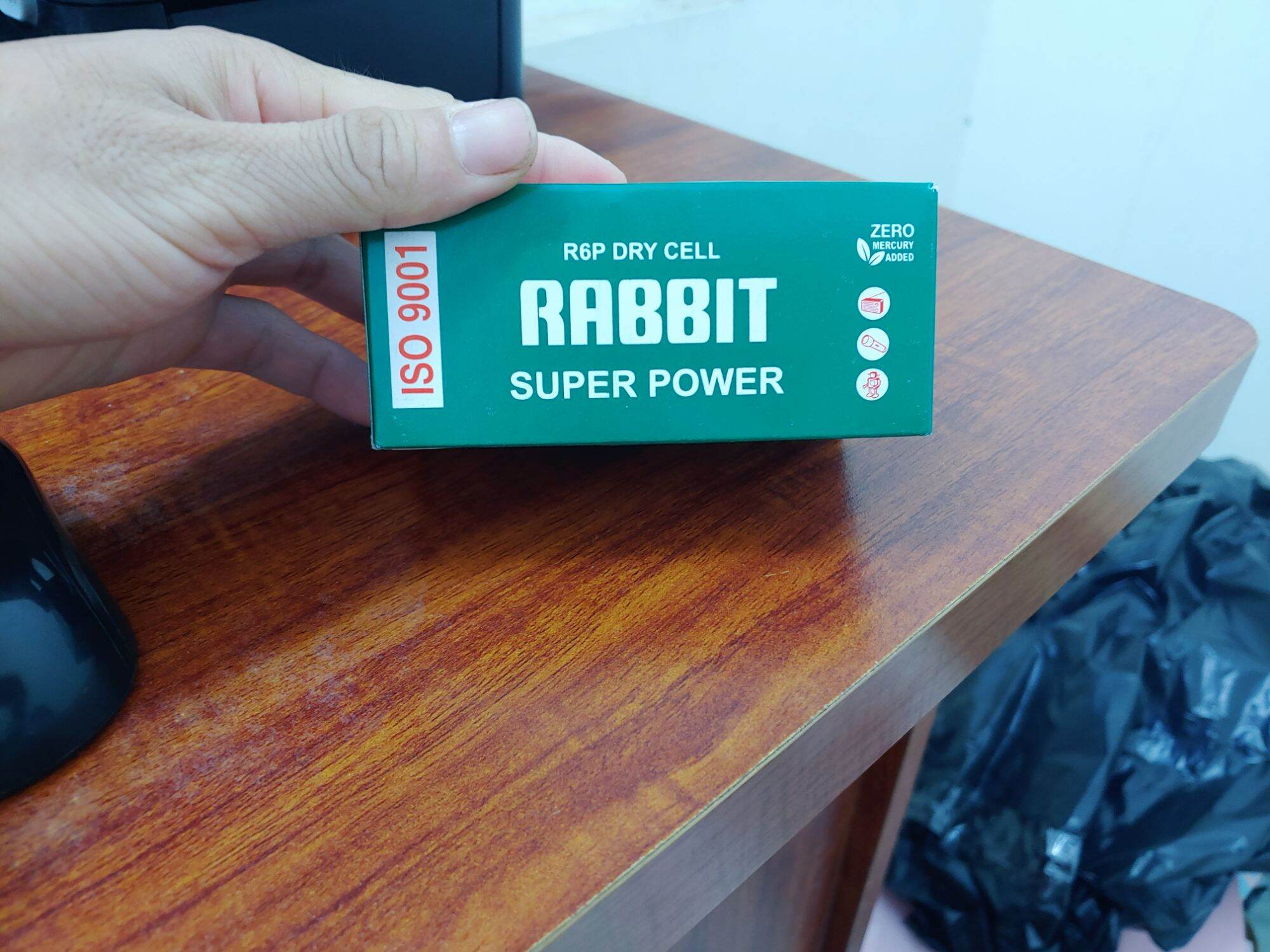 vỉ 4 viên Pin con thỏ