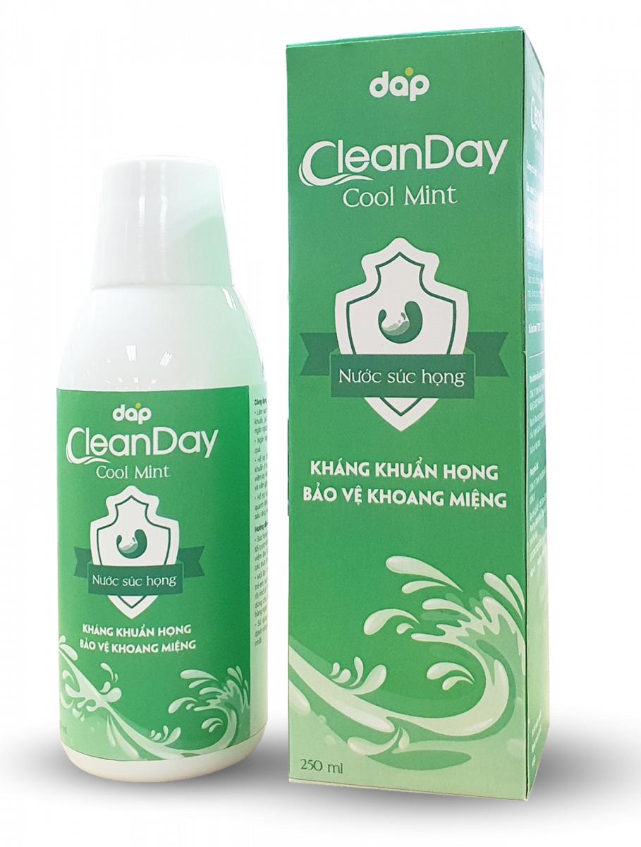 Nước súc họng CleanDay - Giúp bảo vệ khoang miệng