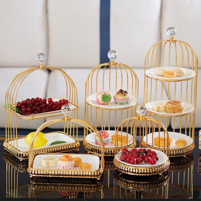 Khay bánh cupcake hình vòm cung trang trí tiệc