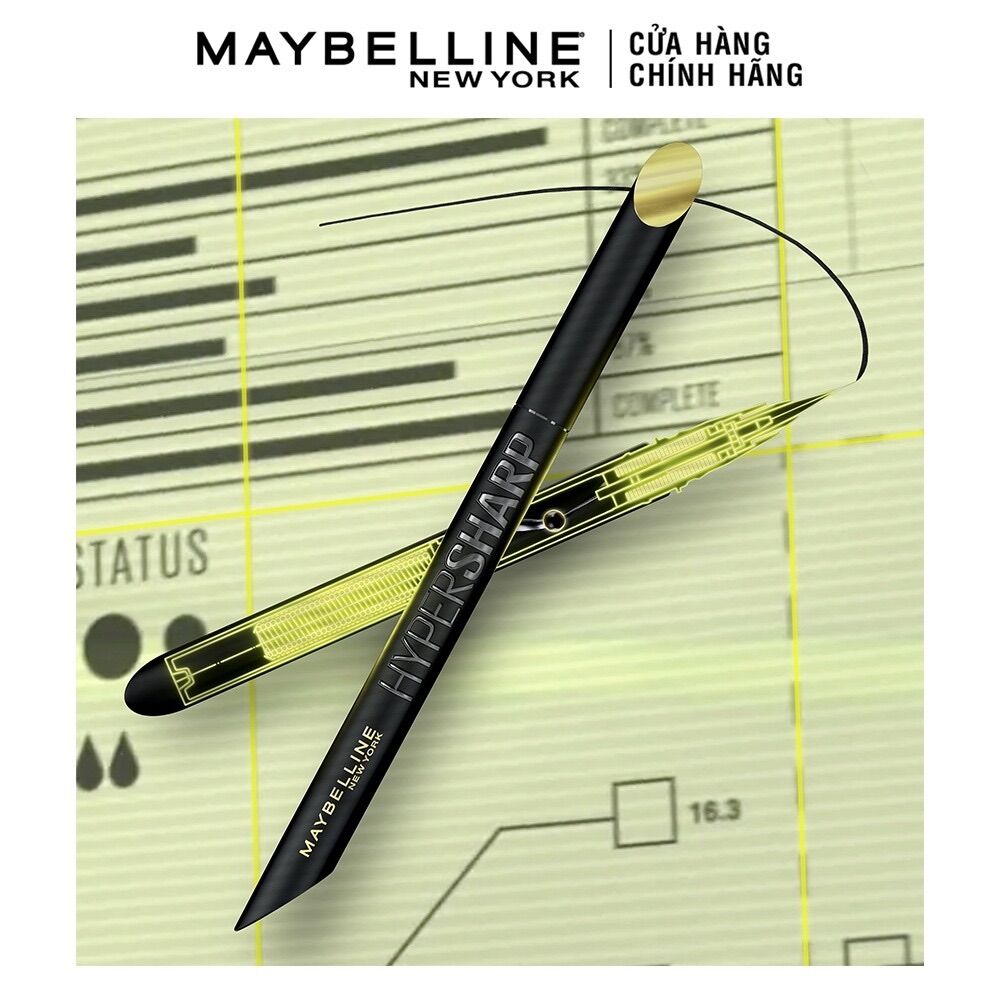 Bút kẻ mắt lâu trôi Maybeline Hyper Sharp