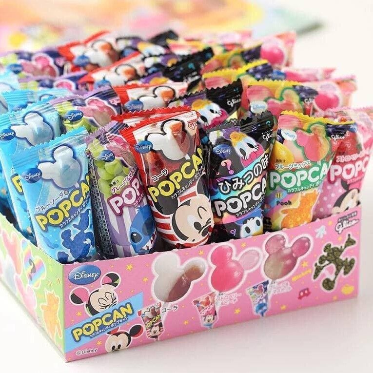 Kẹo Mút Popcan Disney Nhật Bản