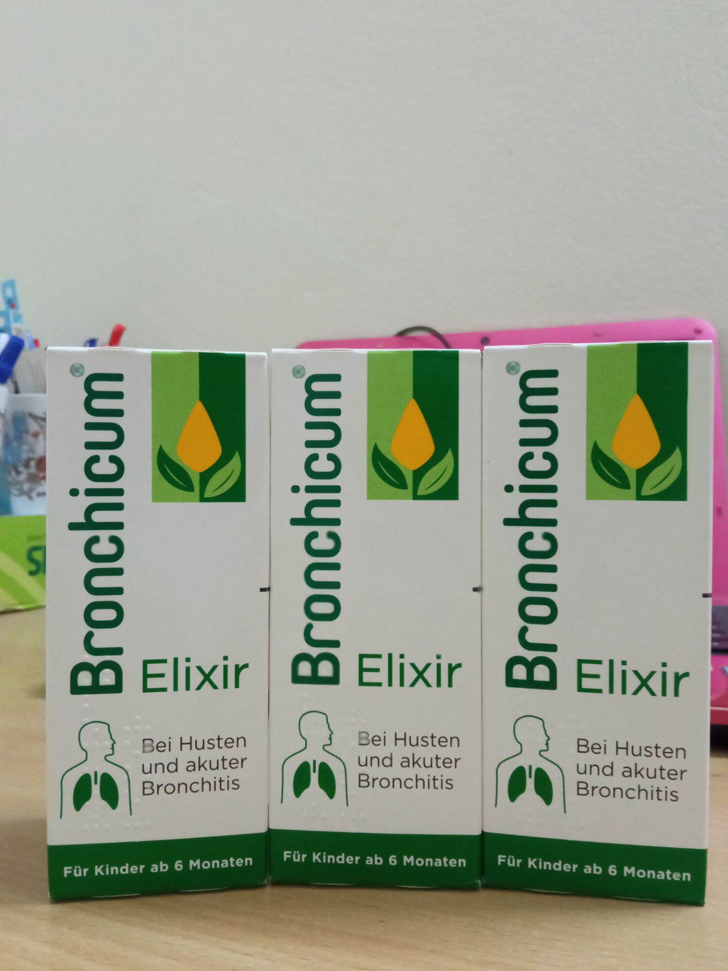 [ Hàng Đức ] Siro ho Bronchicum 100ml