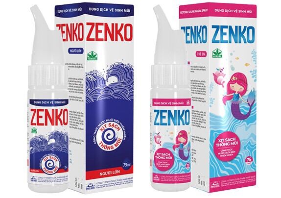 Dung dịch xịt vệ sinh mũi Zenko