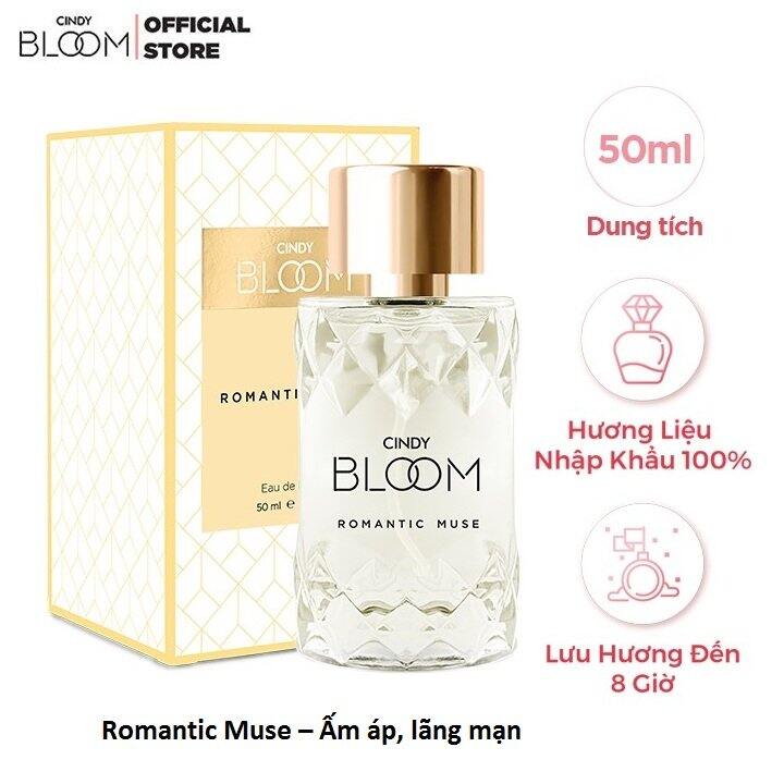 (TẶNG KHĂN ƯỚT 20 TỜ) (4 MÙI) Nước hoa Cindy Bloom dành cho nữ 50ml