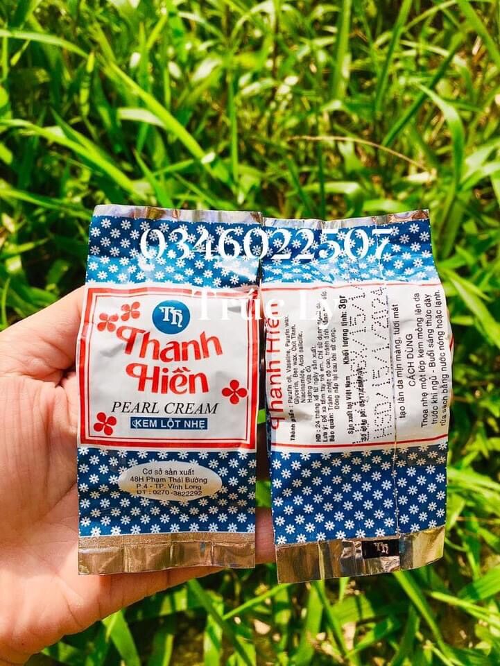 (Hàng chuẩn loại 1) Kem Thanh Hiền trắng da hộp 3gram