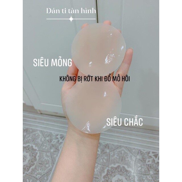 Dán ti ngực silicon tàng hình siêu mỏng,siêu dính