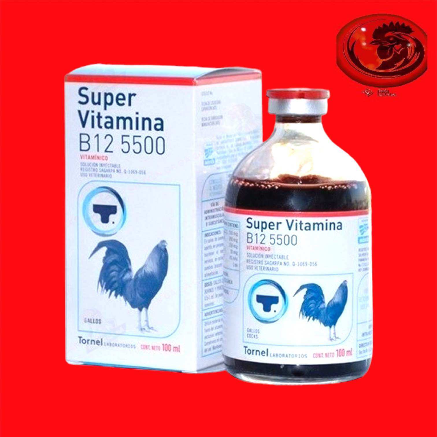 B12 5500 dinh dưỡng dành cho gà đá, bo lớn, hừng gà, ăn nhiều, mau cự chai 100ml