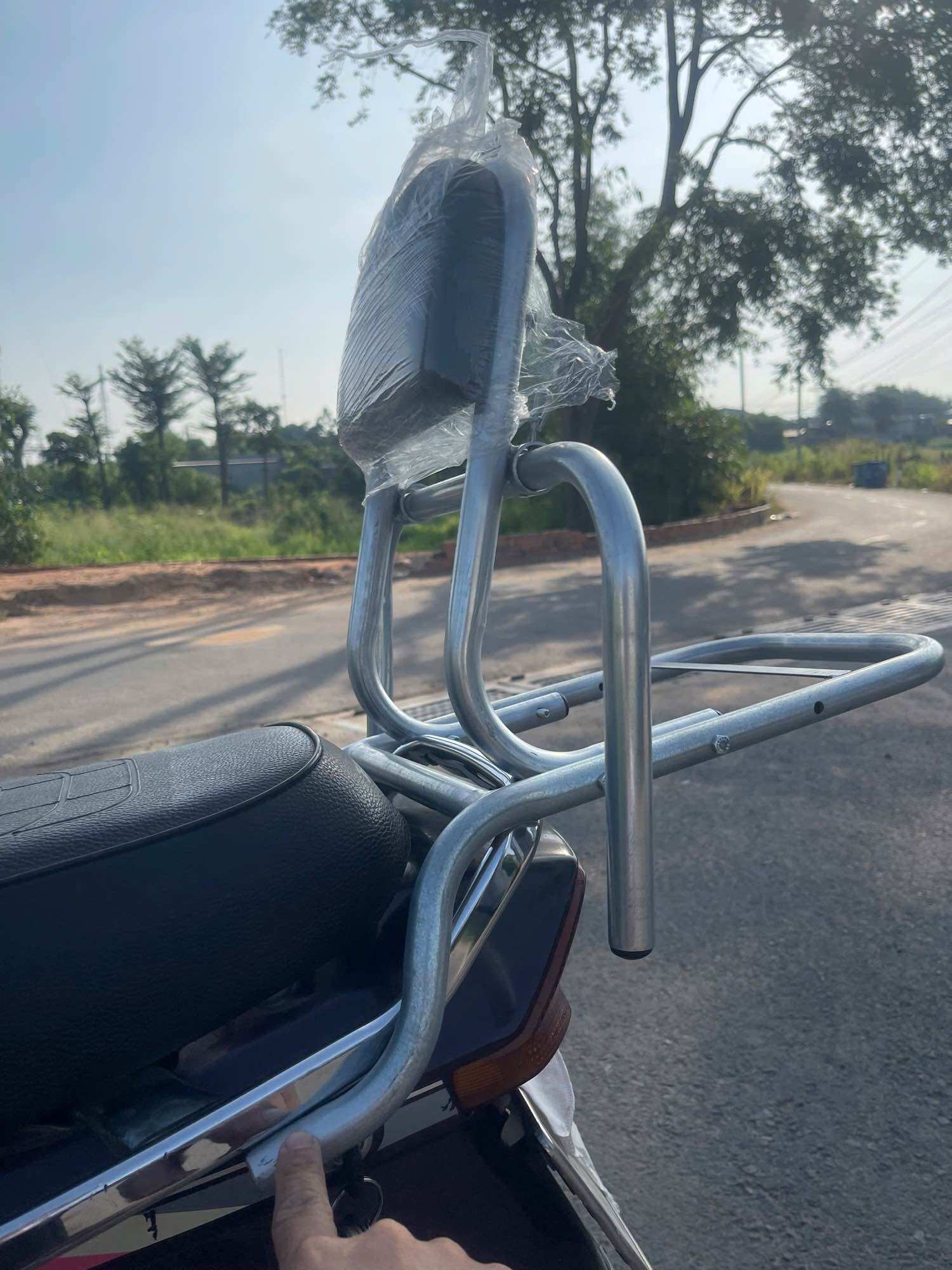 Baga Phượt lắp xe Dream( tặng kèm xốp bọc gác tay)khi mua trọn bộ Baga