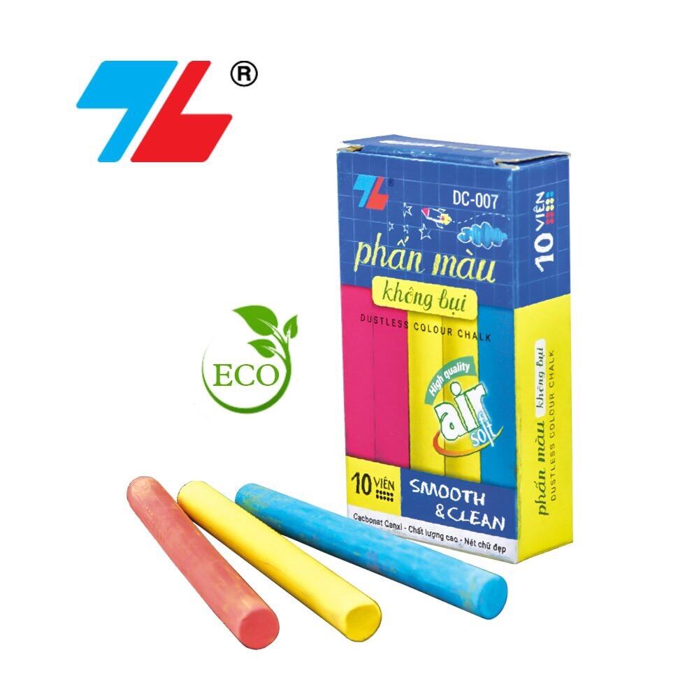 Phấn Màu Không Bụi Thiên Long DC-007 (Không Độc Hại)
