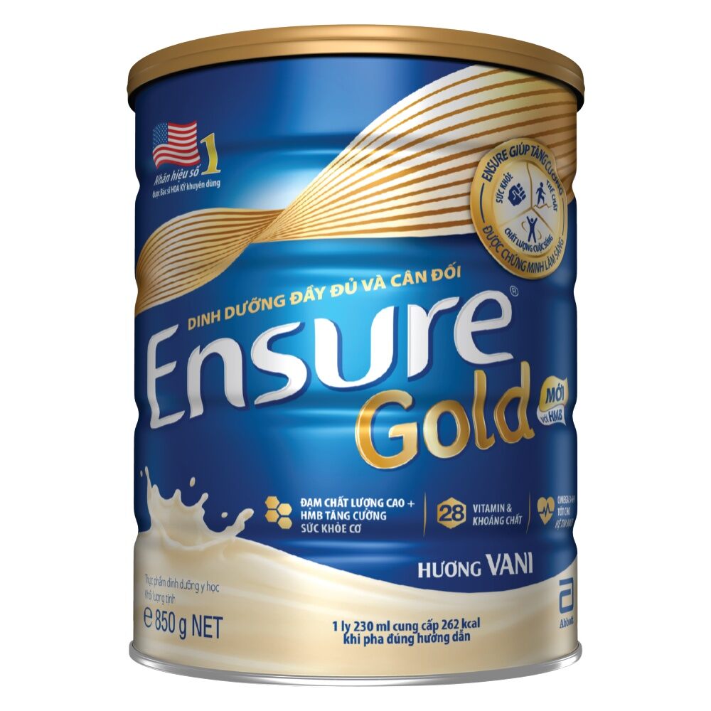 Sữa bột Ensure Gold lon 850g