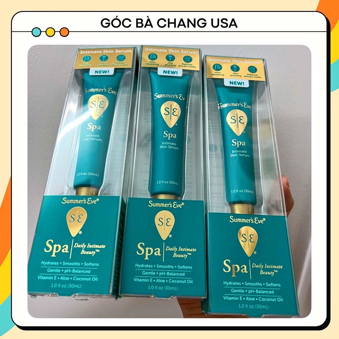 [AUTH BILL MỸ] Serum dưỡng mềm Cô bé 🦋 Summer’s Eve